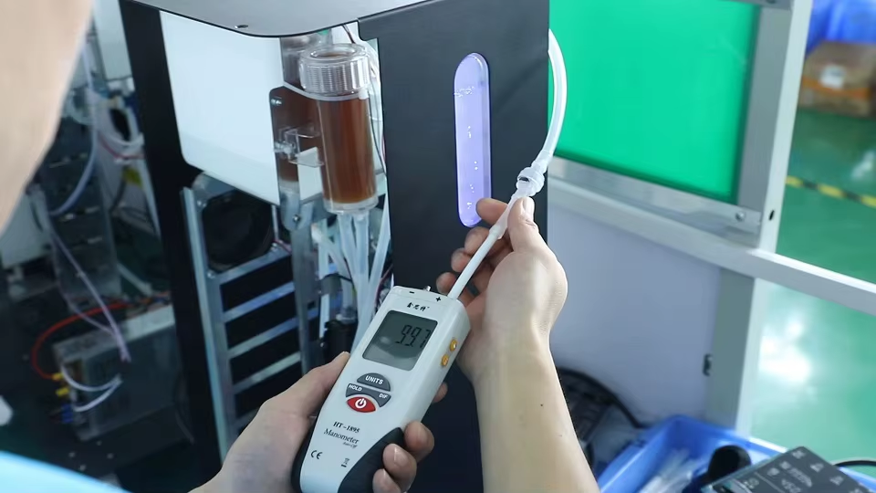 Complete unit power-on testing and debugging